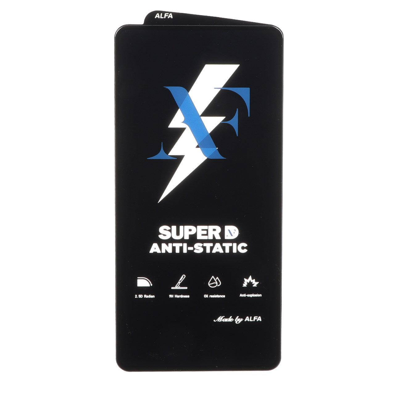 محافظ صفحه نمایش شیشه ای Super D Anti Static ALFA مدل Samsung Galaxy A51 / A52 / A53 / M31s / S20 fe (بدون پک)